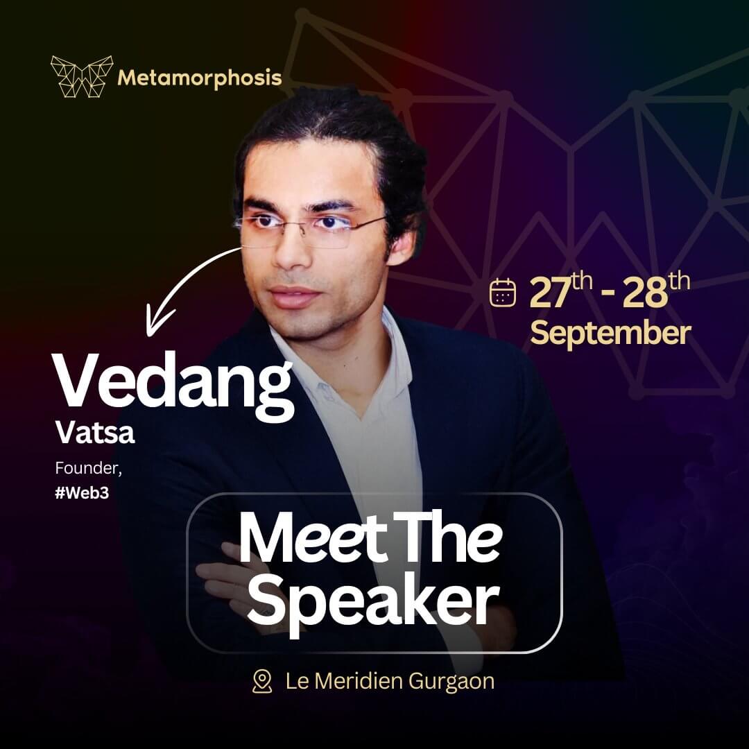 Vedang speaking engagement 22